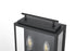 Elegant Lighting Valentin 2 Light Wall Sconce W9.4 Inch E4.7 Inch H11.8 Inch in Black Model: OD418W12BK