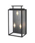 Elegant Lighting Valentin 3 Light Wall Sconce W8.3 Inch E6.5 Inch H16.7 Inch in Black Model: OD418W17BK
