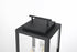 Elegant Lighting Valentin Lawn Light L8.3 Inch W8.3 Inch H17.5 Inch in Black Model: OD418L18BK