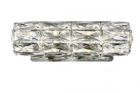Elegant Lighting Valetta 12 Inch LED Linear Wall Sconce in Gold Model: 3501W12G