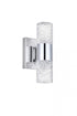 Elegant Lighting Vega 2 light in Chrome LED Wall Sconce Model: 5200W5C