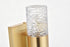 Elegant Lighting Vega 2 light in Gold LED Wall Sconce Model: 5200W5G