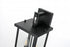 Elegant Lighting Venango 7 inch Outdoor Pendant in Black Model: OD324W15BK