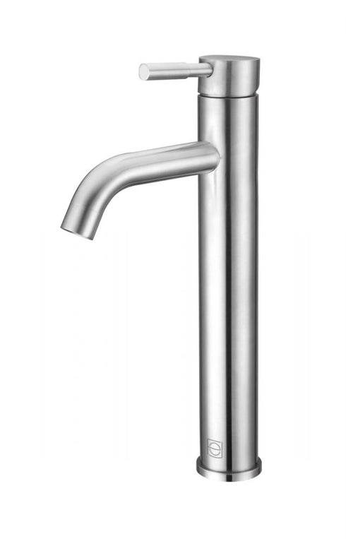 Elegant Lighting Victor Single Hole Single Handle Bathroom Faucet in Brushed Gold Model: FAV-1007BGD