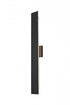 Elegant Lighting Waylen 4.5 x 34 inch Outdoor Wall Sconce in Black Model: OD506W34BK