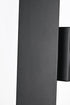 Elegant Lighting Waylen 4.5 x 34 inch Outdoor Wall Sconce in Black Model: OD506W34BK