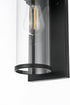 Elegant Lighting Westmont 7 inch Outdoor Pendant in Black Model: OD363W14BK