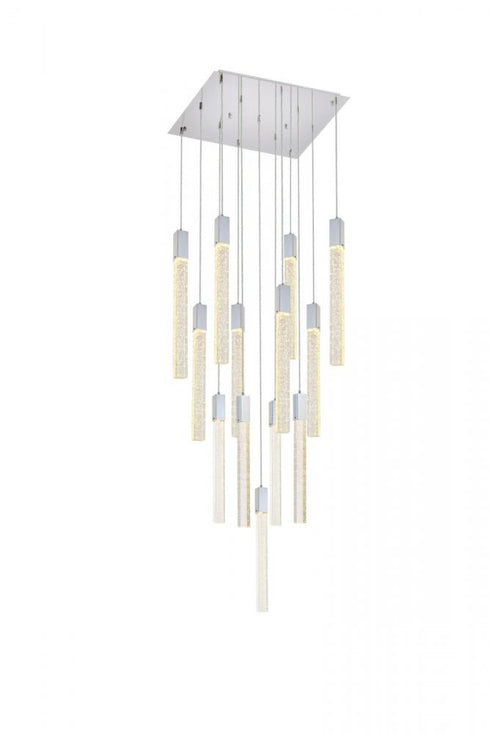 Elegant Lighting Weston 13 Light Pendant Model: 2066G26BK