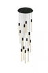 Elegant Lighting Weston 13 Light Pendant Model: 2067G30BK