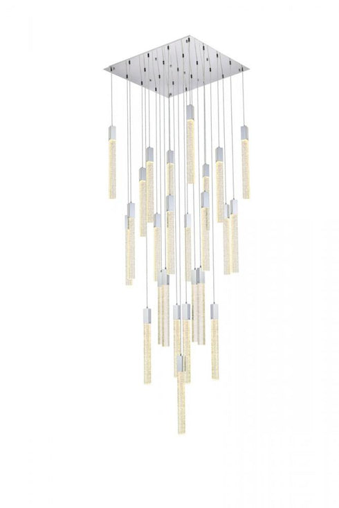 Elegant Lighting Weston 25 Light Pendant Model: 2066G36BK