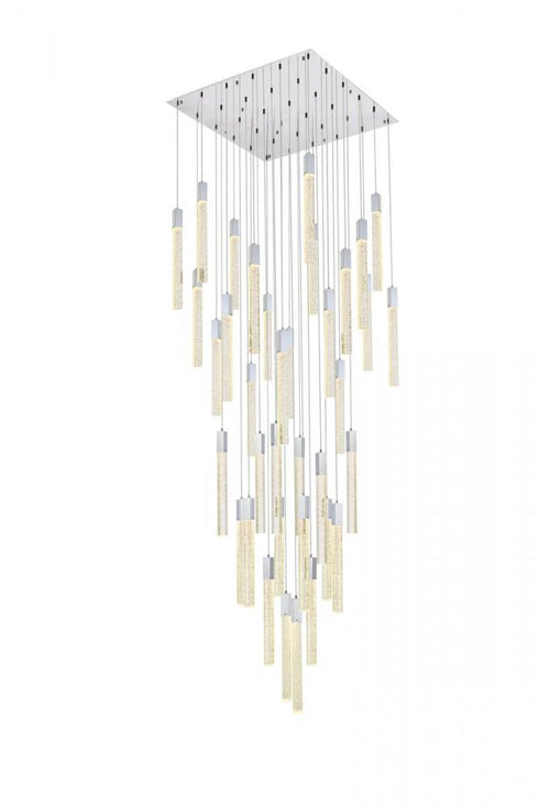 Elegant Lighting Weston 36 Light Pendant Model: 2066G42SG