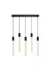 Elegant Lighting Weston 5 Light Pendant Model: 2066S36BK