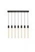 Elegant Lighting Weston 7 Light Pendant Model: 2066S42BK