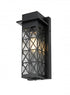Elegant Lighting Wildey 7 inch Outdoor Pendant in Black Model: OD361W13BK