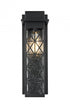 Elegant Lighting Wildey 7 inch Outdoor Pendant in Black Model: OD361W16BK