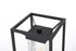 Elegant Lighting Willington 7 inch Outdoor Pendant in Black Model: OD329P16BK