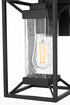 Elegant Lighting Willington 7 inch Outdoor Pendant in Black Model: OD329W14BK