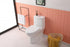 Elegant Lighting Winslet One piece Elongated Toilet 28x15x30 Inch in White Model: TOL2001