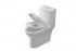 Elegant Lighting Winslet One piece Elongated Toilet 28x15x30 Inch in White Model: TOL2001