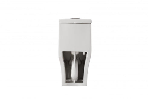 Elegant Lighting Winslet One piece Elongated Toilet 28x15x30 Inch in White Model: TOL2001