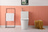 Elegant Lighting Winslet One piece Elongated Toilet 28x15x31 Inch in White Model: TOL2004