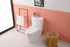 Elegant Lighting Winslet One piece Elongated Toilet 28x16x29 Inch in White Model: TOL2002