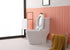 Elegant Lighting Winslet One piece Elongated Toilet 28x16x29 Inch in White Model: TOL2002