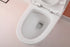 Elegant Lighting Winslet One piece Elongated Toilet 28x16x29 Inch in White Model: TOL2002