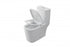 Elegant Lighting Winslet One piece Floor Square Toilet 27x14x31 Inch in White Model: TOL2003