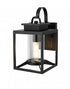 Elegant Lighting Witte 7 inch Outdoor Pendant in Black Model: OD339W13BK