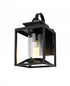 Elegant Lighting Witte 7 inch Outdoor Pendant in Black Model: OD339W13BK