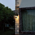 Elegant Lighting Woodstock 7 inch Outdoor Pendant in Black Model: OD345W11BK