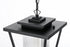 Elegant Lighting York 7 inch Outdoor Pendant in Black Model: OD305H15BK