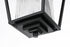 Elegant Lighting York 7 inch Outdoor Pendant in Black Model: OD305H15BK