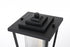 Elegant Lighting York 7 inch Outdoor Pendant in Black Model: OD305P16BK