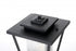 Elegant Lighting York 7 inch Outdoor Pendant in Black Model: OD305P18BK