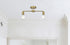 Elegant Lighting Zane 21.5 inch Flush Mount in Satin Gold Model: LD2348SG