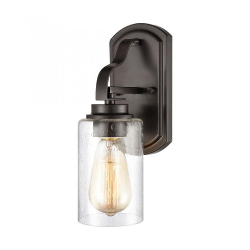 Elk 1 Light SCONCE in Oil Rubbed Bronze Finish Model: CN300121