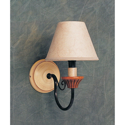 Elk 1 Light SCONCE in Walnut Finish Model: 2017/1