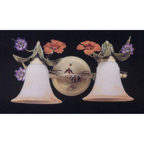 Elk 2 Light BLOSSOM PASTURE COLLECTION HAND PAINTED PASTELS Model: 16501