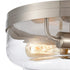 Elk 2 Light FLUSH MOUNT in Brushed Nickel Finish Model: CN320232