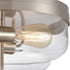 Elk 2 Light FLUSH MOUNT in Brushed Nickel Finish Model: CN320232
