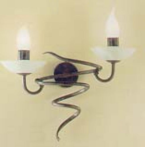 Elk 2 Light SCONCE in Brown Finish Model: 8034/2