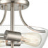 Elk 2 Light SEMI FLUSH MOUNT in Brushed Nickel Finish Model: CN280282