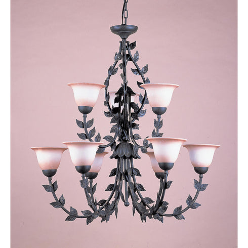 Elk 2 TIER CHANDELIER in Brown Finish Model: 89461