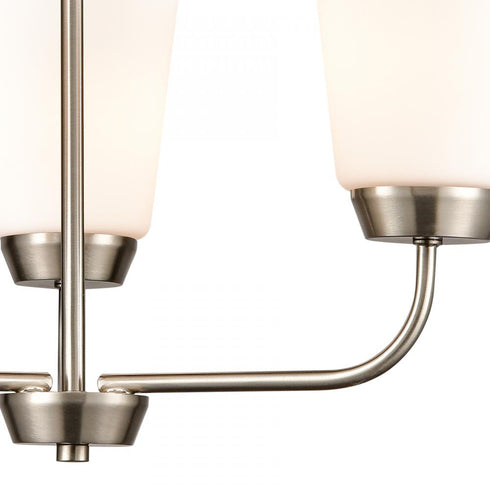 Elk 3 Light CHANDELIER in Brushed Nickel Finish Model: CN310322