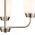 Elk 3 Light CHANDELIER in Brushed Nickel Finish Model: CN310322
