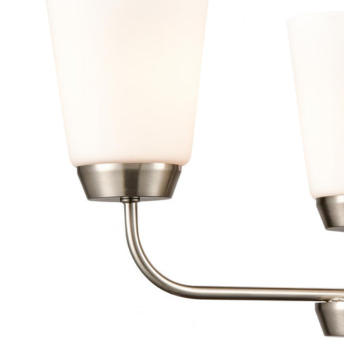 Elk 3 Light CHANDELIER in Brushed Nickel Finish Model: CN310322