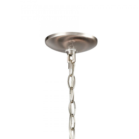 Elk 3 Light CHANDELIER in Brushed Nickel Finish Model: CN310322