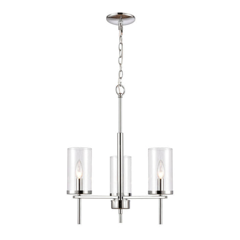 Elk 3 Light CHANDELIER in Chrome Finish Model: CN290323